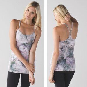 Lululemon Power Y Tank Luon Sugar Crush Multi Womens Size 6